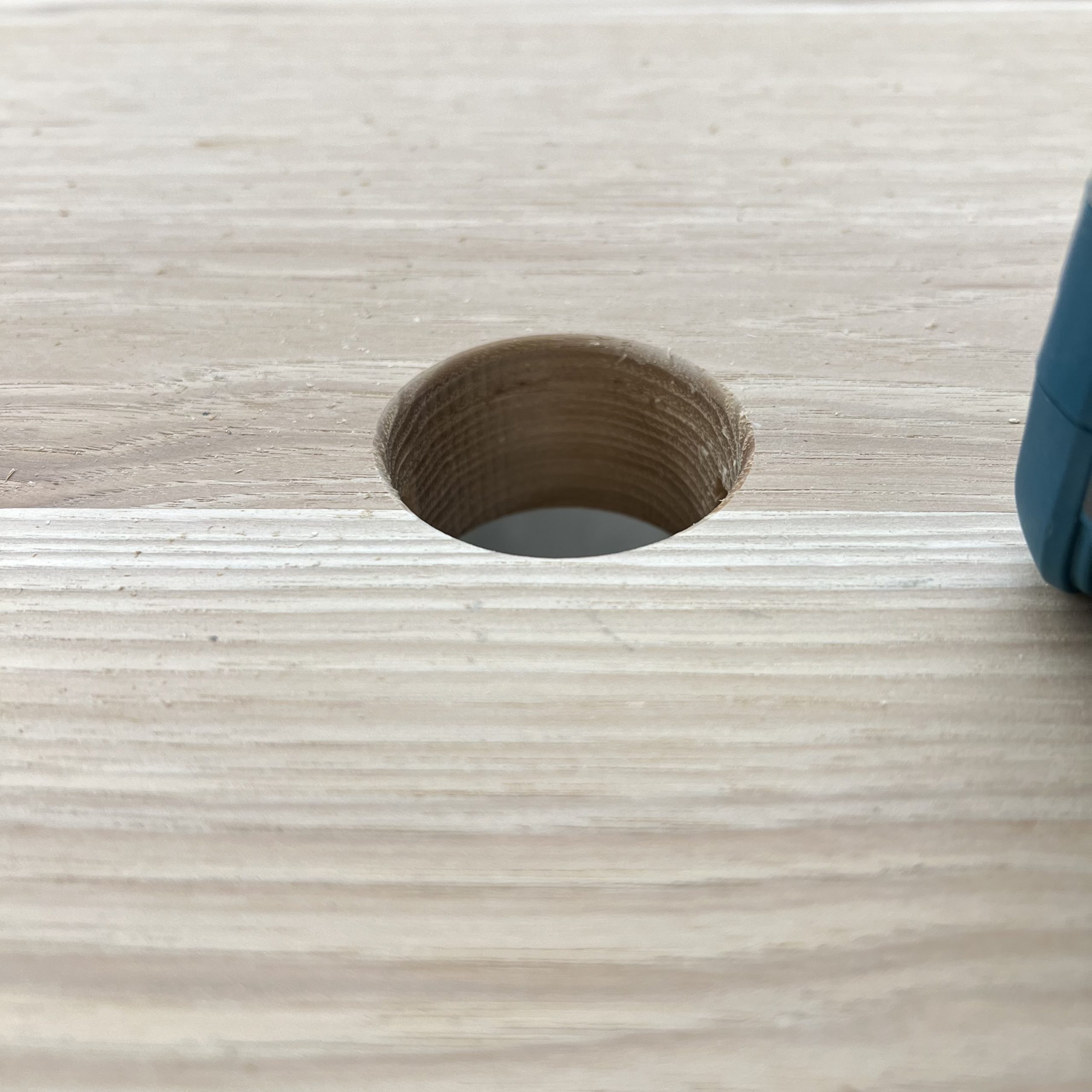 Industrial Pipe and Hickory Desk