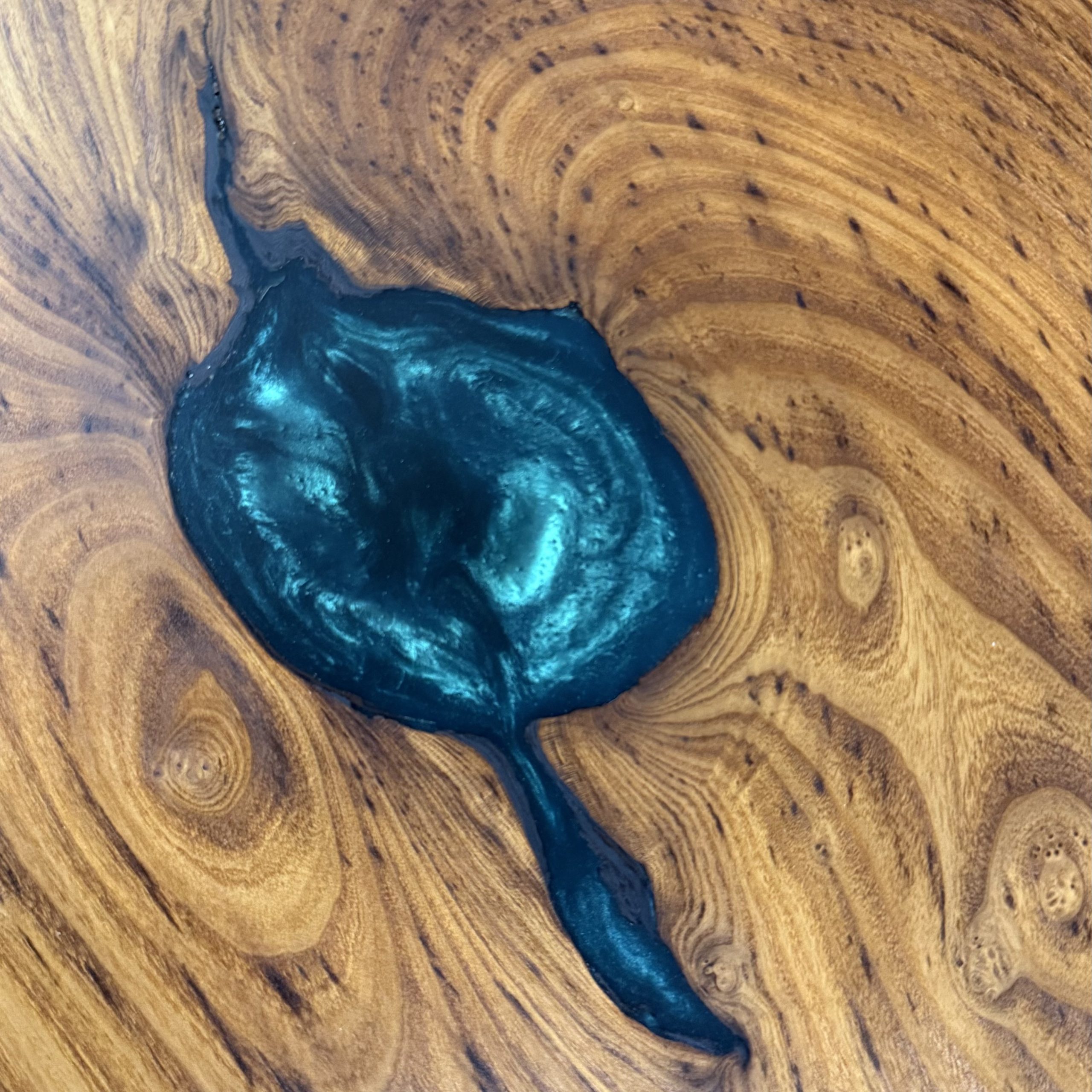 Emerald City Resin River Table